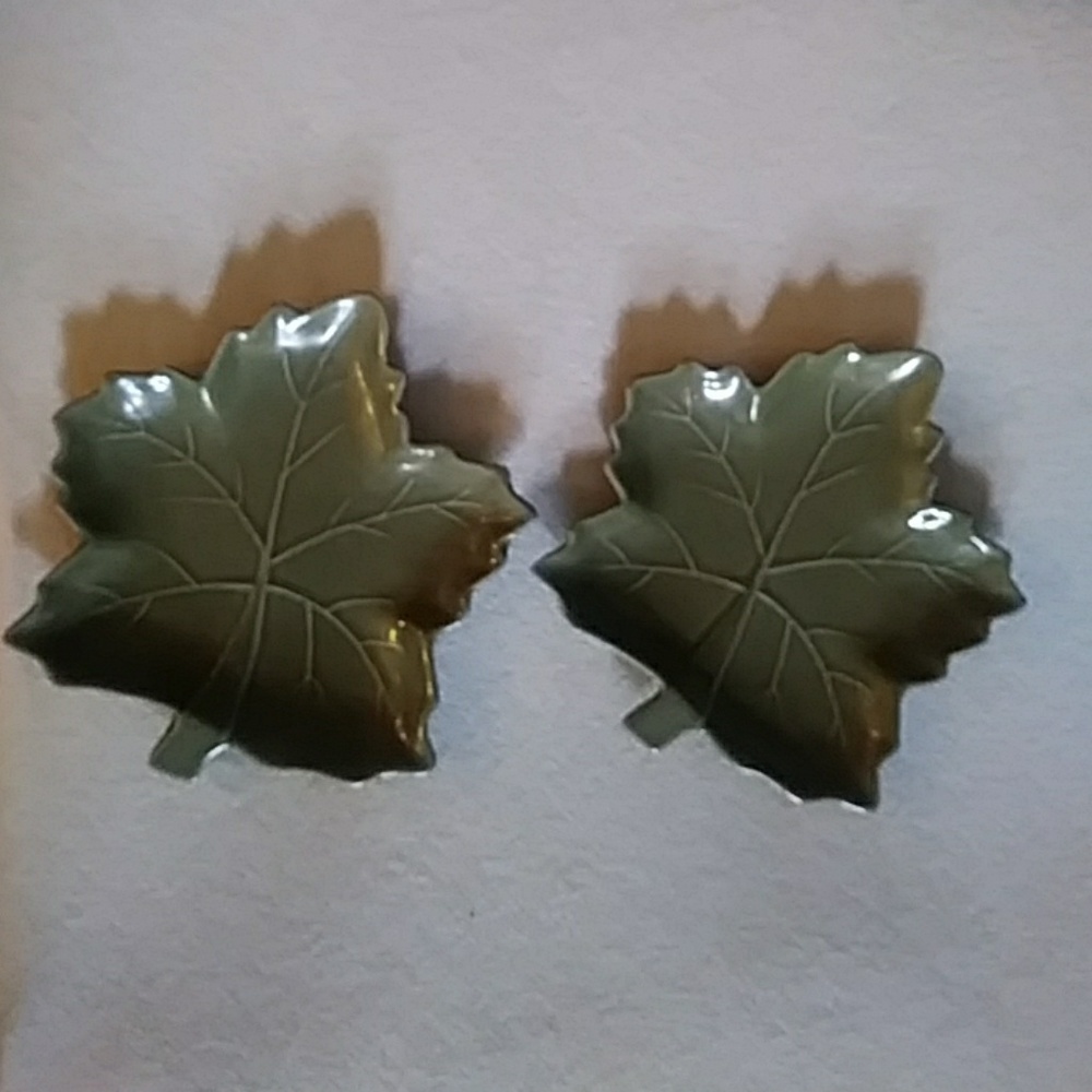Vintage snack/candy dishes (2) two
